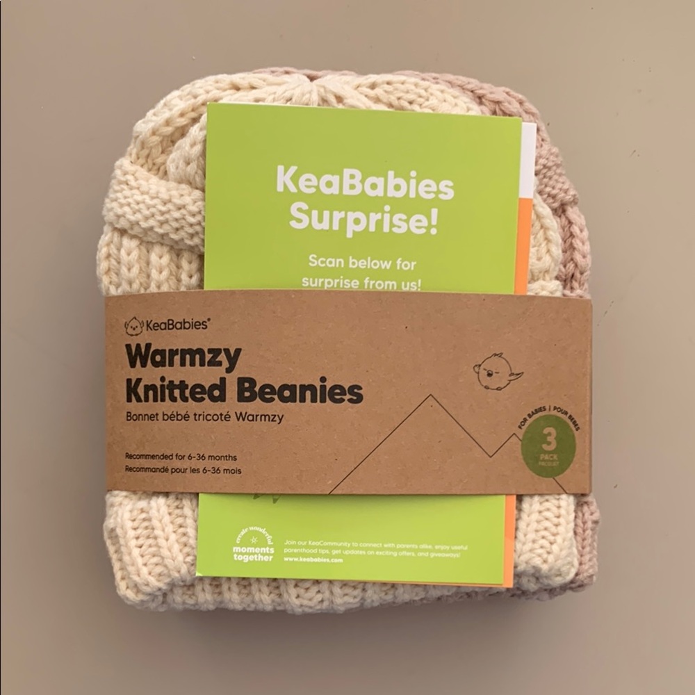 Baby Girl Knitted Beanies